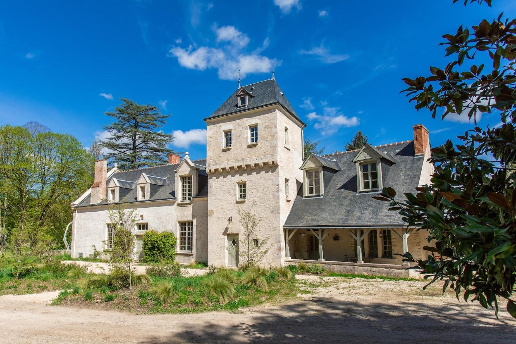 Cellettes  Chateau De Conon Gite Le Chateau מראה חיצוני תמונה